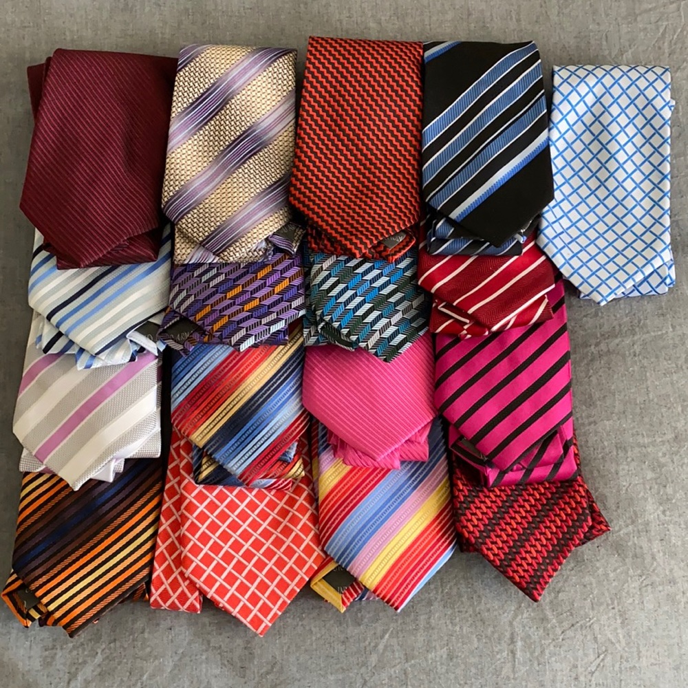 Giorgio Armani handmade silk neck ties